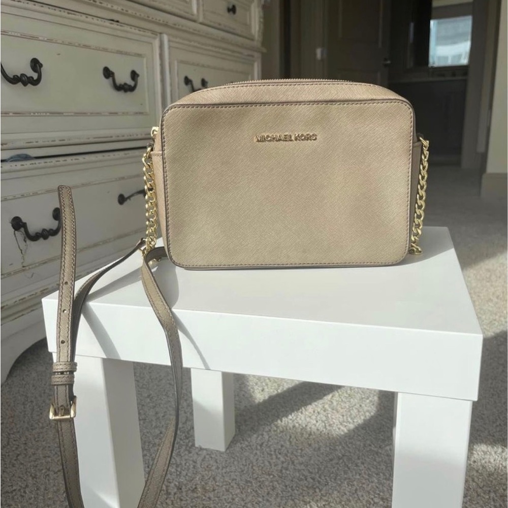 Gray Michael Kors Crossbody